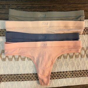 PINK Victoria's Secret  Bottoms - Pink, Blue, Gray‎
